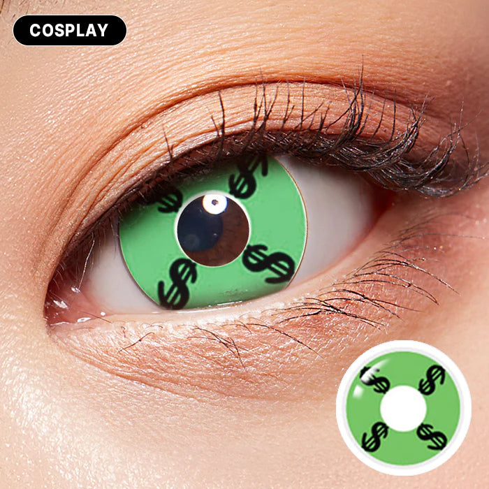 EyeCandys Cosplay 004 Green Money Sign