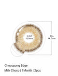 Chocopong Edge Milk Choco Colored Contacts