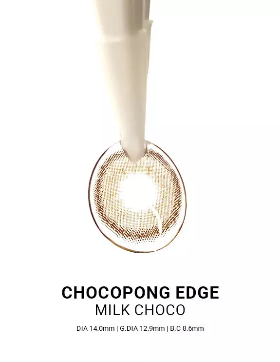 Chocopong Edge Milk Choco Colored Contacts