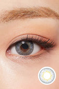Peach Pinky Gray Colored Contacts