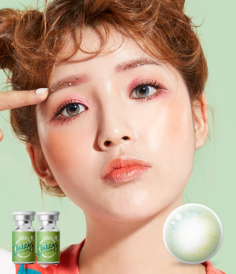  Townfilter Juicy Apple Green (2pcs / 3Months) Colored Contacts