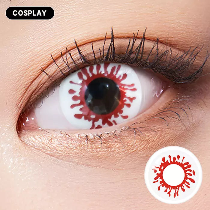 Bloodsplat Cosplay Contact Lenses
