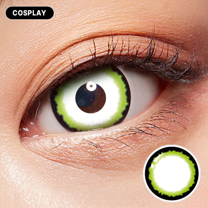 Green Illusion Colored Contacts
