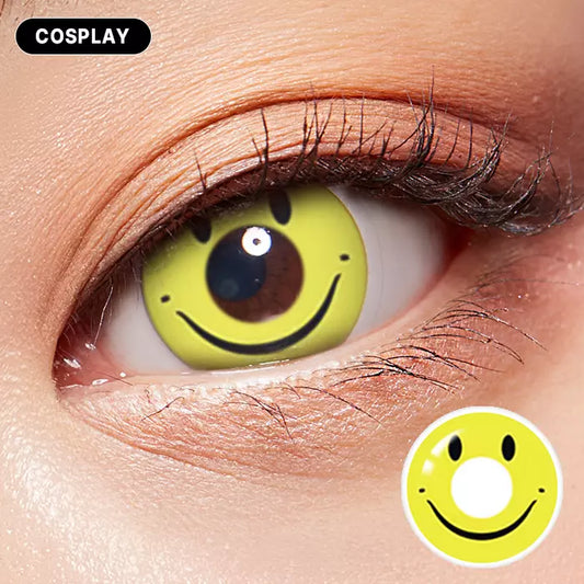 Smiley Colored Contacts