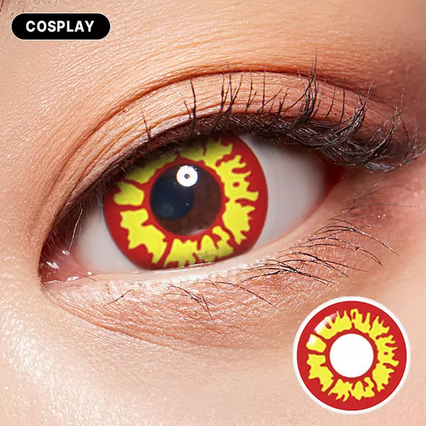 Wild Fire Colored Contacts