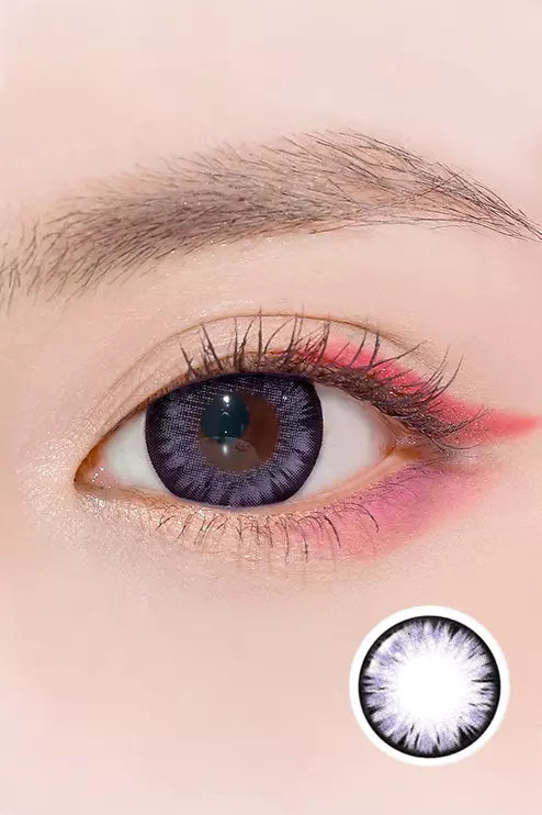 Back to Basic Macaron Violet Colored Contacts