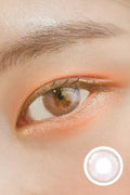 Doo Noon Misty pink Colored Contacts