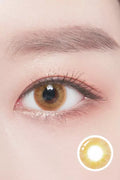 European Eyes Silicone Brown Colored Contacts