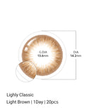 Lighly Classic Light Brown - LENSTOWNUS