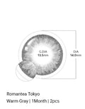 Romantea Tokyo Warm Gray - LENSTOWNUS