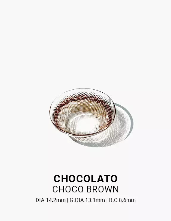 Chocolato Choco Brown Colored Contacts