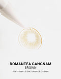 Romantea GangNam Brown - LENSTOWNUS