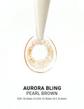 Aurora Bling Pearl Brown - LENSTOWNUS
