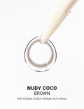 Nudy Coco 1Day Brown - LENSTOWNUS