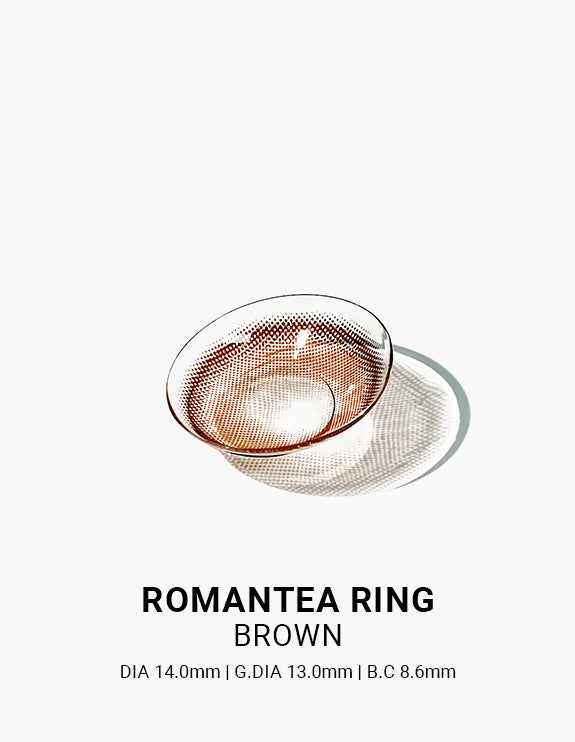 Romantea Ring Brown - LENSTOWNUS