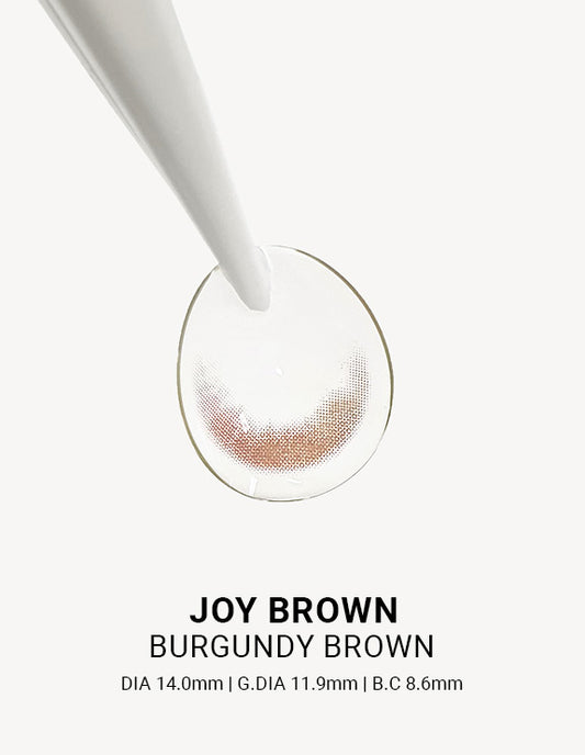 Joy Burgundy Brown - LENSTOWNUS