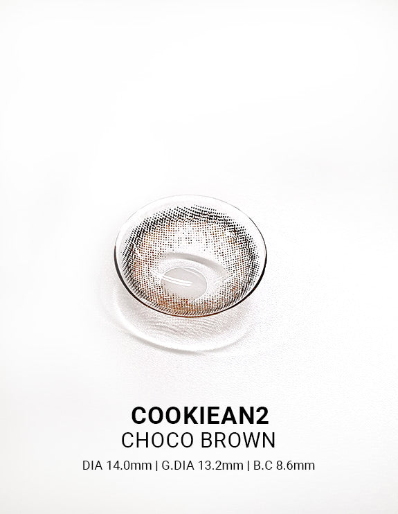 Cookiean2 Choco Brown - LENSTOWNUS