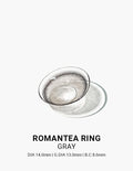 Romantea Ring Gray - LENSTOWNUS
