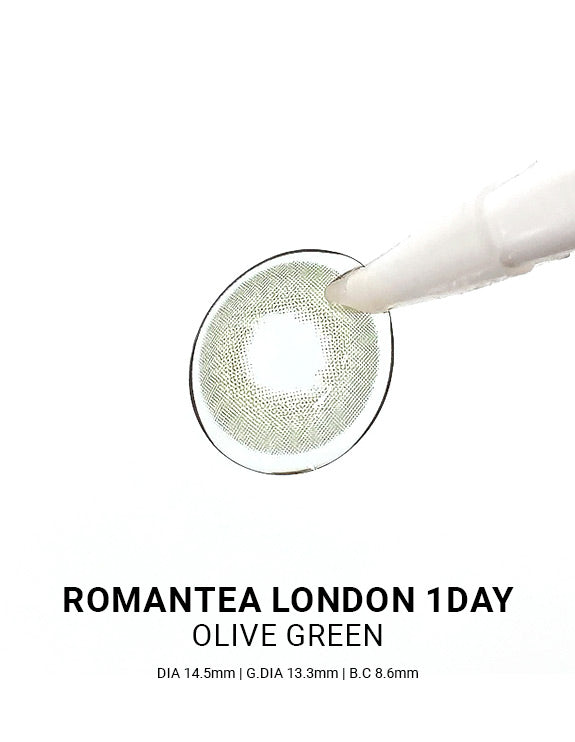Romantea London 1Day Olive Green - LENSTOWNUS