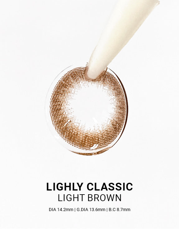 Lighly Classic Light Brown - LENSTOWNUS