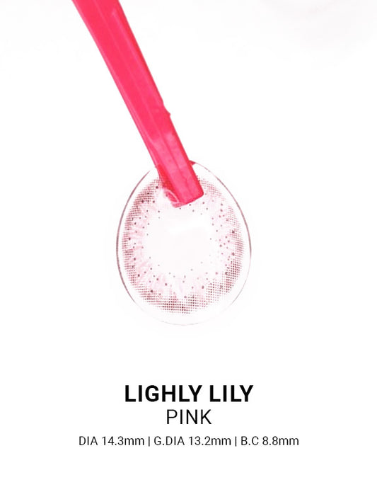 Lighly Lily Marry Pink - LENSTOWNUS