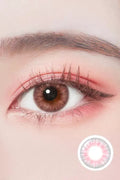 Lighly Pastel 1Day Pink Colored Contacts