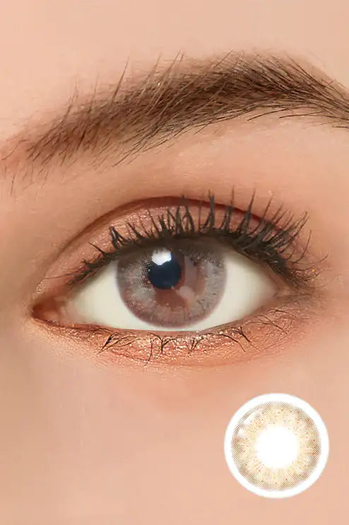 Lighly Lily Marry Brown Colored Contacts