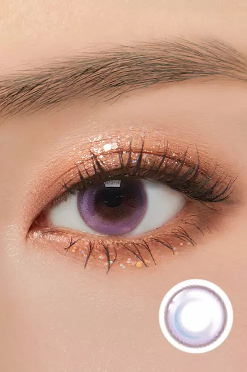Lighly Luna Violet Colored Contacts