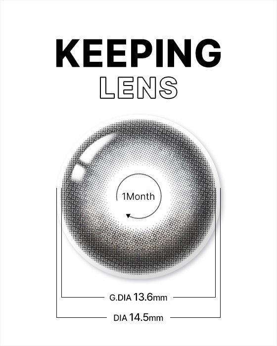 Keeping Lens Monthly Flu Gray