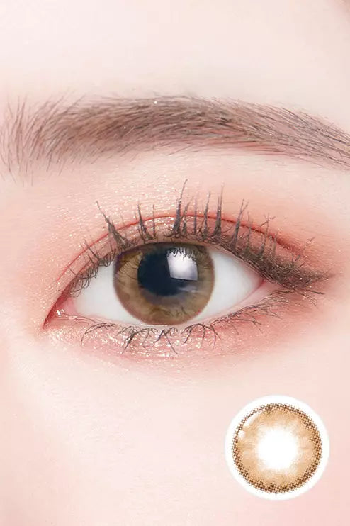 Pocopong Brown Colored Contacts