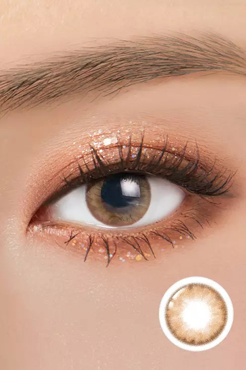 Pocopong Brown Colored Contacts