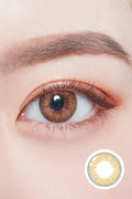 Punkyfree Brown Colored Contacts