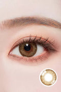 Romantea Tokyo Hazel Brown Toric(Fast shipping out) Colored Contacts