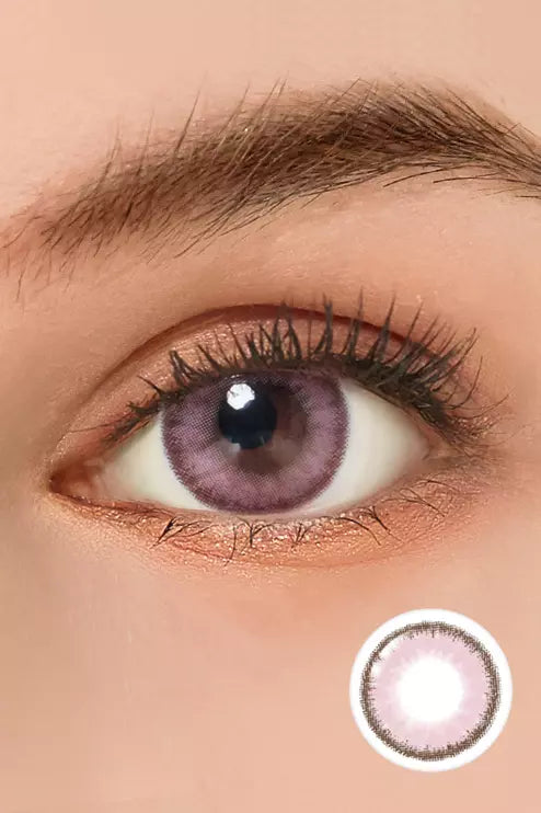 Romantea Rome Pink Colored Contacts