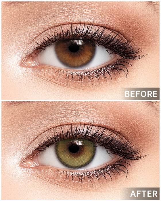 Romantea Mojave Mystic Khaki Green Toric - LENSTOWNUS