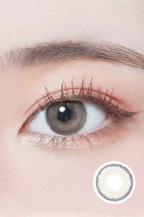 Rose Swan Gray Diamond Colored Contacts