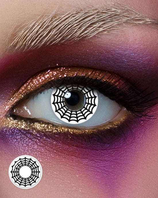 Order Spider Web Lenses for a Spooky, Bold Eye Design | Lenstown US ...