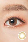 Thrice-S Brown (2pcs / Monthly) Colored Contacts