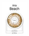 Aria Beach Brown Toric - LENSTOWNUS