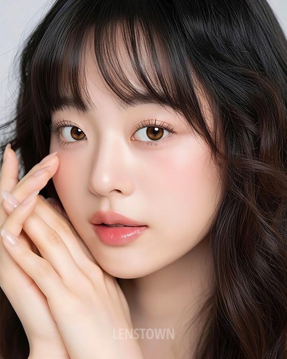 Doonoon Cuddling Brown Toric - LENSTOWNUS