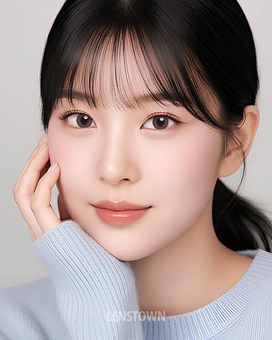 It's Water 1Day Brown - LENSTOWNUS