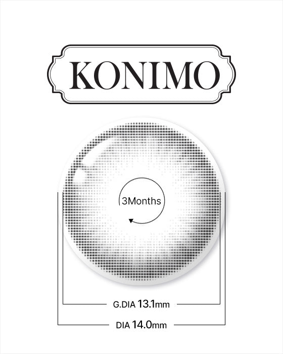 Konimo2 Black - LENSTOWNUS