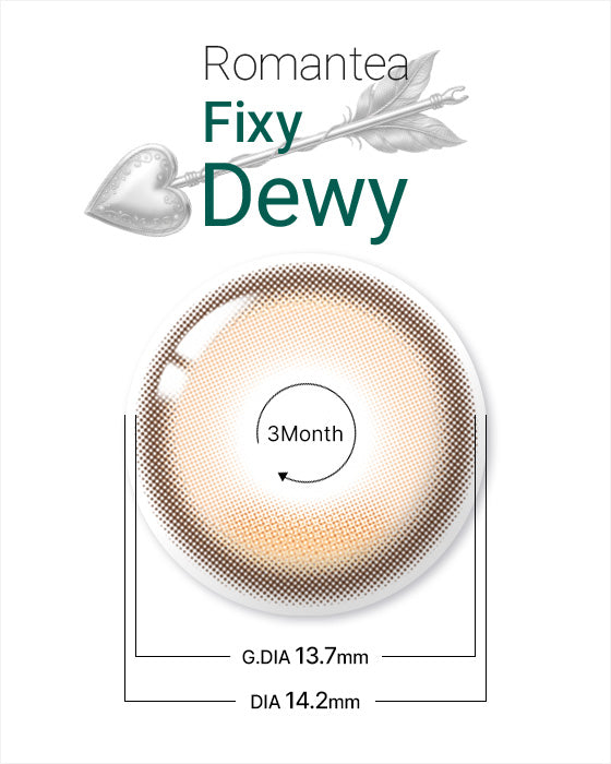 Romantea Fixy Dewy Tear Brown