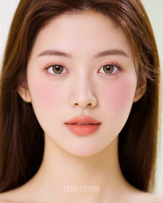 Romantea Tokyo Grande Peach Brown - LENSTOWNUS