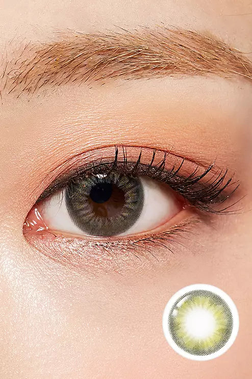 Unicozy Gray (2pcs / Monthly) Colored Contacts