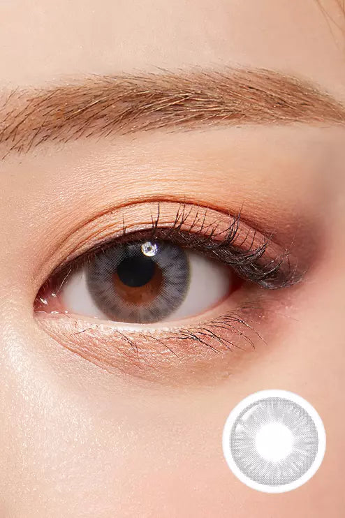 Jelly Pong Gray (2pcs / Monthly) Colored Contacts