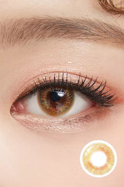 Aurora Bling Pearl Brown Colored Contacts