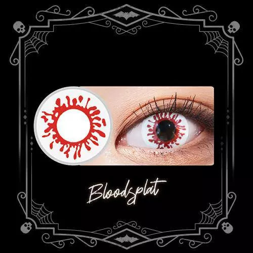 Bloodsplat Cosplay Contact Lenses