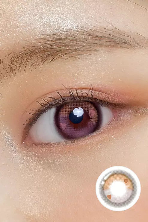 Hotto Hazel Choco (2pcs / Monthly) Colored Contacts