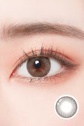  Lighly Natural Ash Gray Colored Contacts